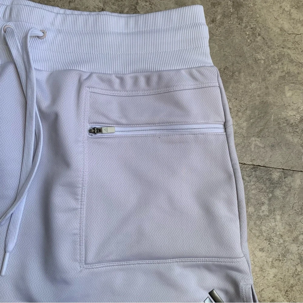 adidas Drawstring Athletic Skort with Zip Pockets - Picture 4 of 10